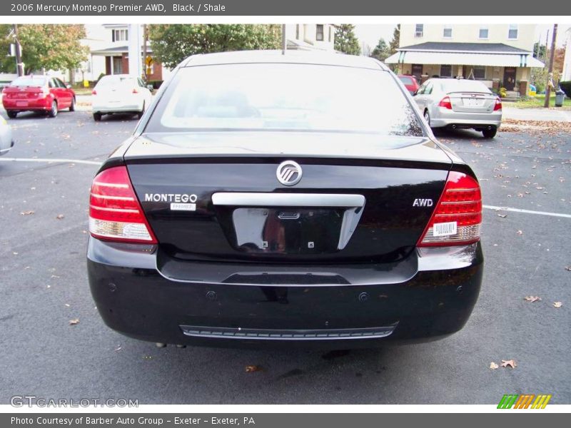 Black / Shale 2006 Mercury Montego Premier AWD