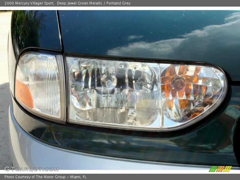 Deep Jewel Green Metallic / Portland Grey 2000 Mercury Villager Sport
