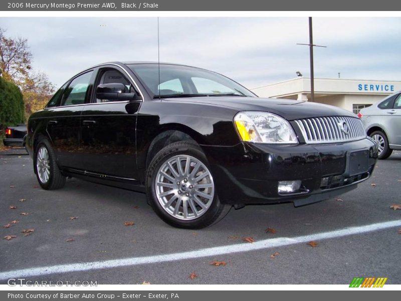 Black / Shale 2006 Mercury Montego Premier AWD