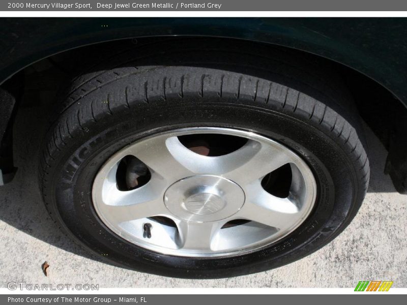 Deep Jewel Green Metallic / Portland Grey 2000 Mercury Villager Sport