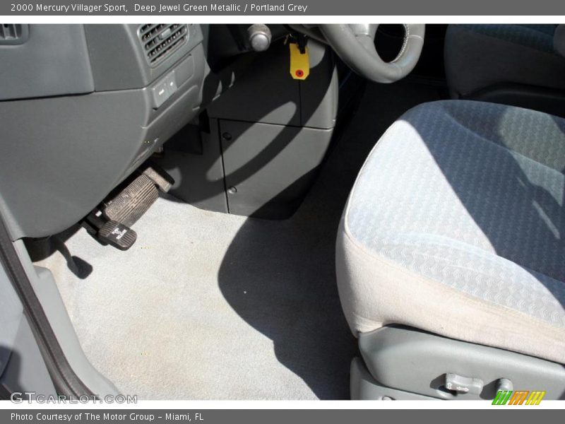 Deep Jewel Green Metallic / Portland Grey 2000 Mercury Villager Sport