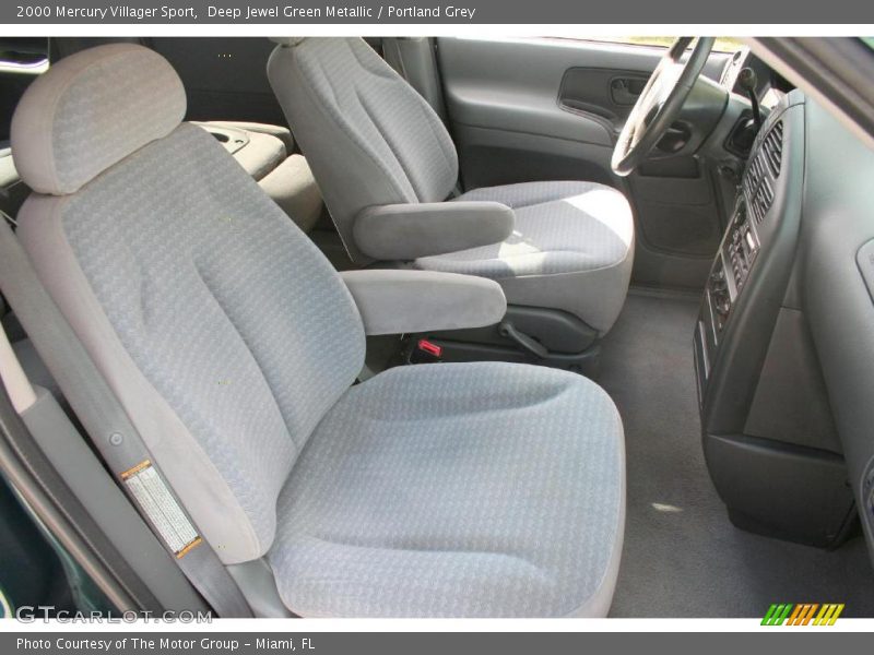 Deep Jewel Green Metallic / Portland Grey 2000 Mercury Villager Sport