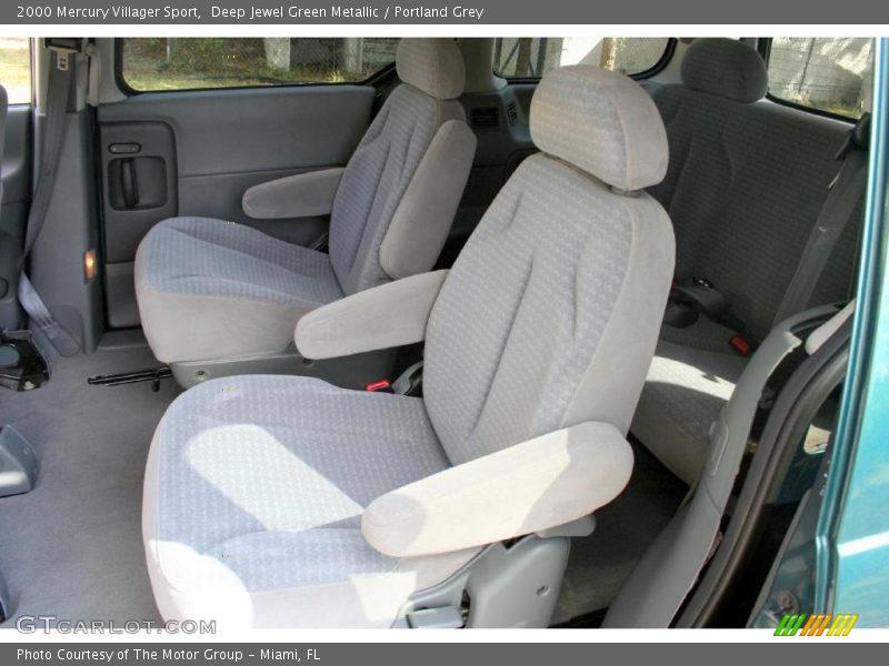 Deep Jewel Green Metallic / Portland Grey 2000 Mercury Villager Sport
