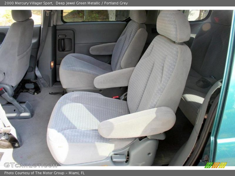 Deep Jewel Green Metallic / Portland Grey 2000 Mercury Villager Sport
