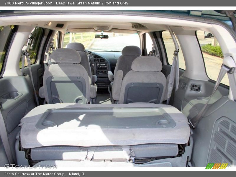 Deep Jewel Green Metallic / Portland Grey 2000 Mercury Villager Sport