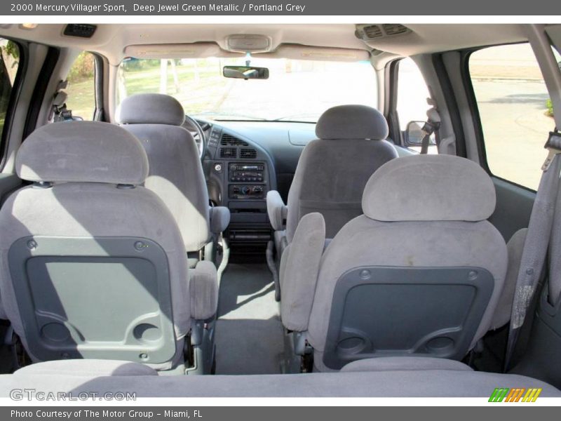 Deep Jewel Green Metallic / Portland Grey 2000 Mercury Villager Sport