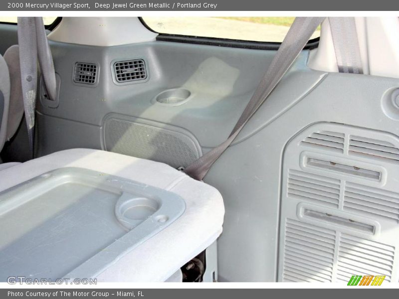 Deep Jewel Green Metallic / Portland Grey 2000 Mercury Villager Sport