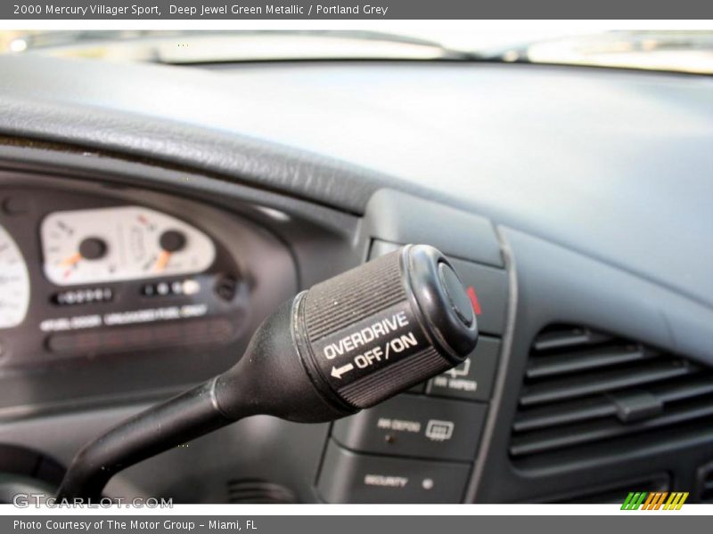 Deep Jewel Green Metallic / Portland Grey 2000 Mercury Villager Sport