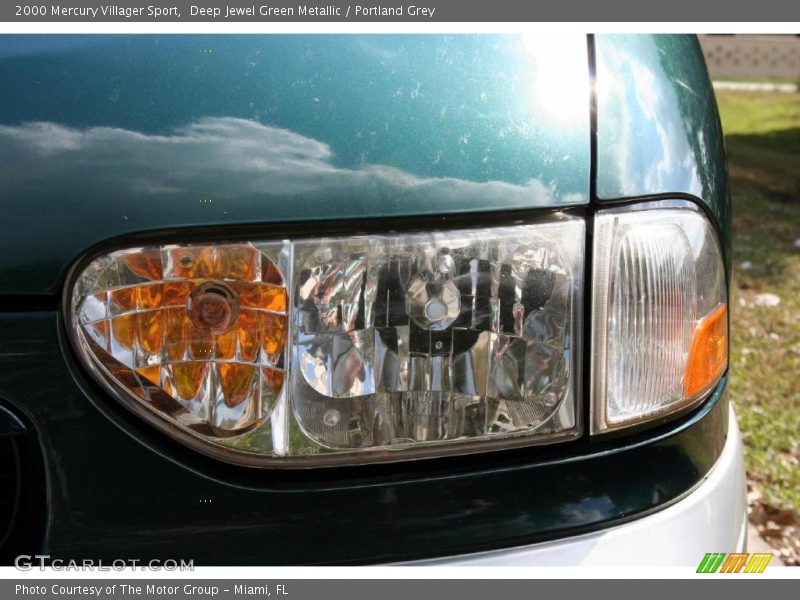 Deep Jewel Green Metallic / Portland Grey 2000 Mercury Villager Sport