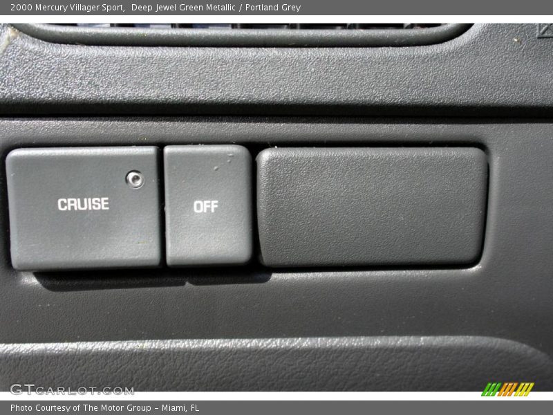 Deep Jewel Green Metallic / Portland Grey 2000 Mercury Villager Sport