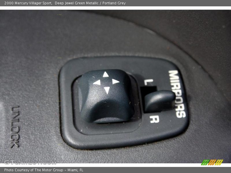Deep Jewel Green Metallic / Portland Grey 2000 Mercury Villager Sport