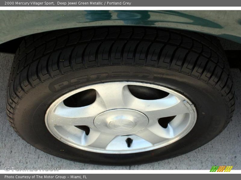 Deep Jewel Green Metallic / Portland Grey 2000 Mercury Villager Sport