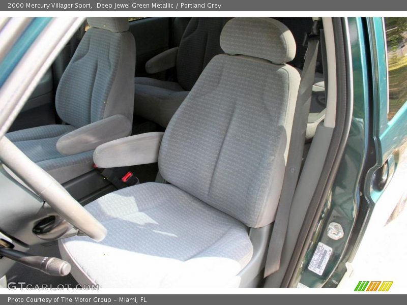 Deep Jewel Green Metallic / Portland Grey 2000 Mercury Villager Sport