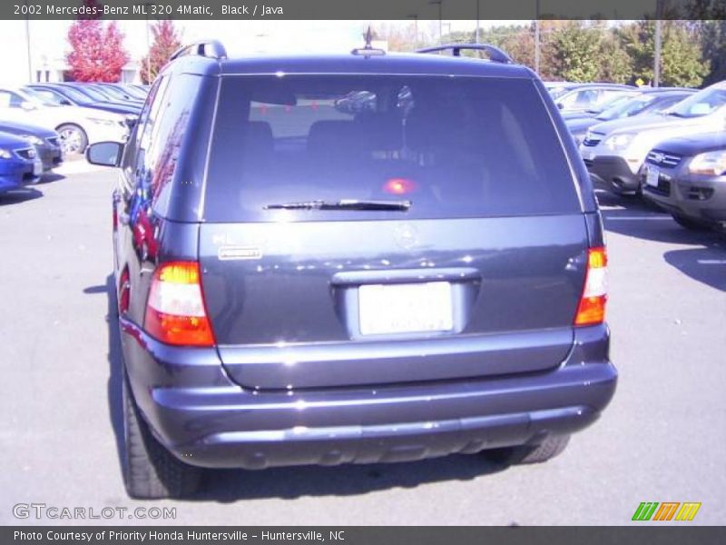 Black / Java 2002 Mercedes-Benz ML 320 4Matic