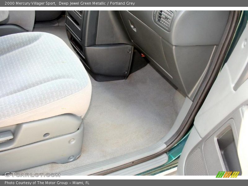 Deep Jewel Green Metallic / Portland Grey 2000 Mercury Villager Sport