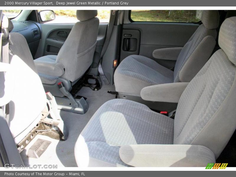 Deep Jewel Green Metallic / Portland Grey 2000 Mercury Villager Sport