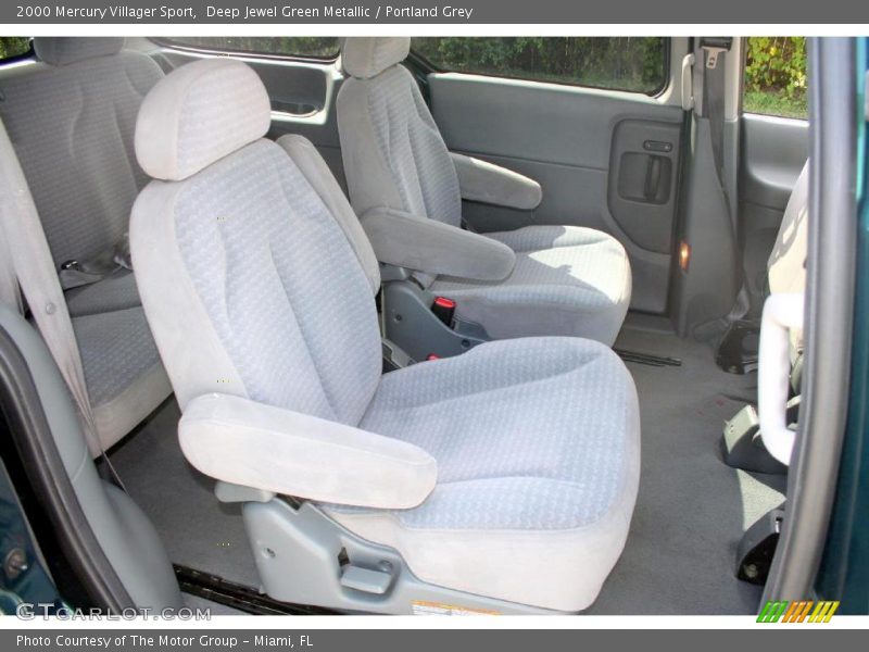 Deep Jewel Green Metallic / Portland Grey 2000 Mercury Villager Sport