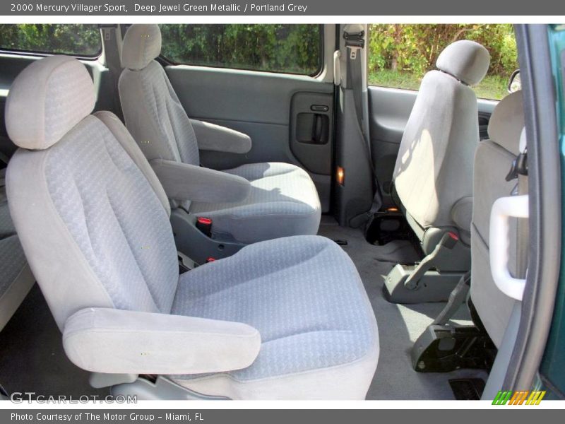 Deep Jewel Green Metallic / Portland Grey 2000 Mercury Villager Sport