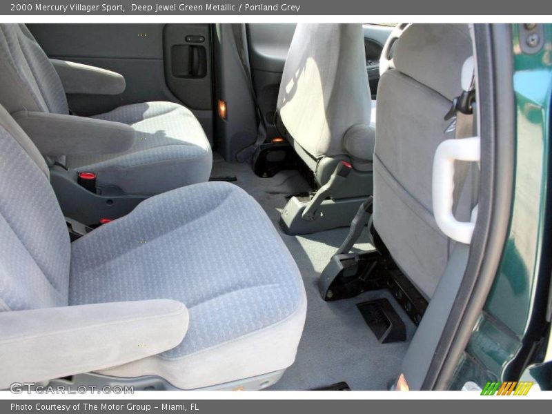 Deep Jewel Green Metallic / Portland Grey 2000 Mercury Villager Sport