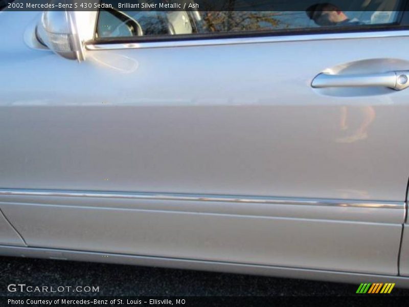 Brilliant Silver Metallic / Ash 2002 Mercedes-Benz S 430 Sedan