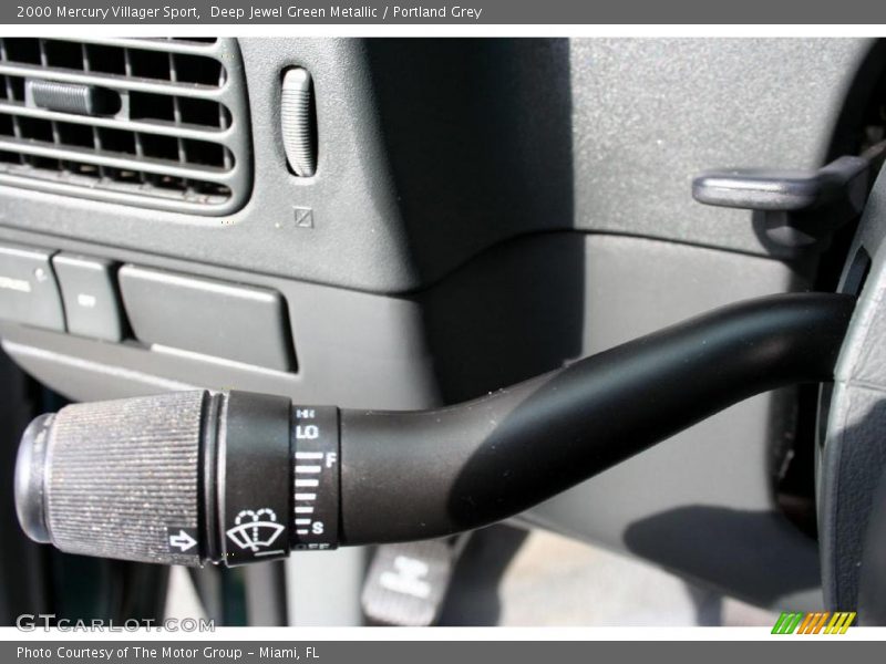 Deep Jewel Green Metallic / Portland Grey 2000 Mercury Villager Sport