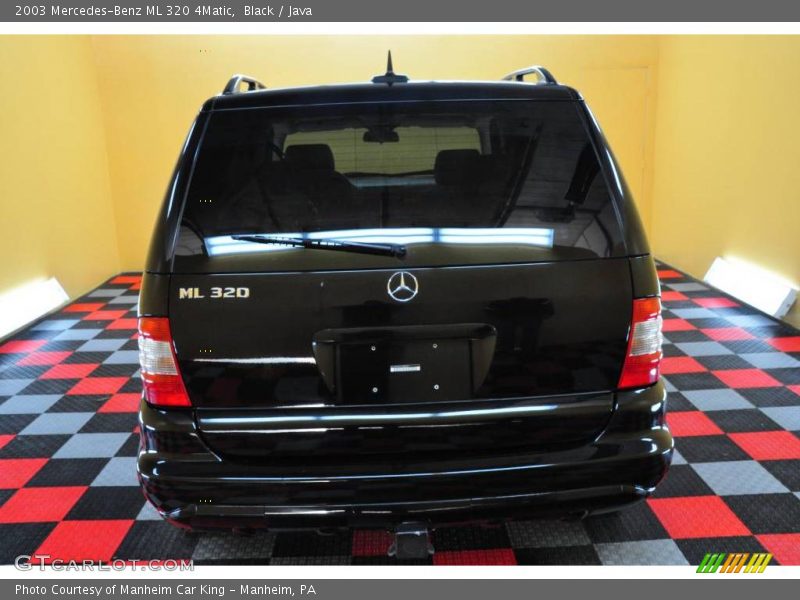 Black / Java 2003 Mercedes-Benz ML 320 4Matic