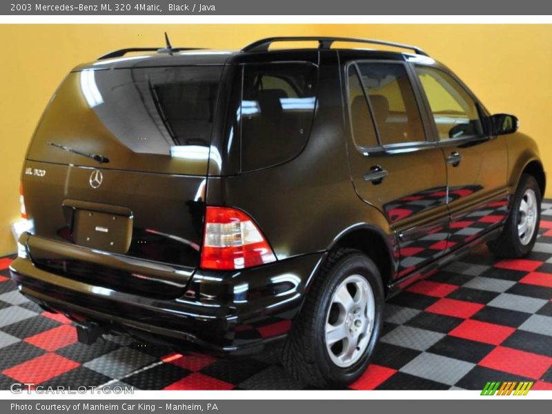Black / Java 2003 Mercedes-Benz ML 320 4Matic