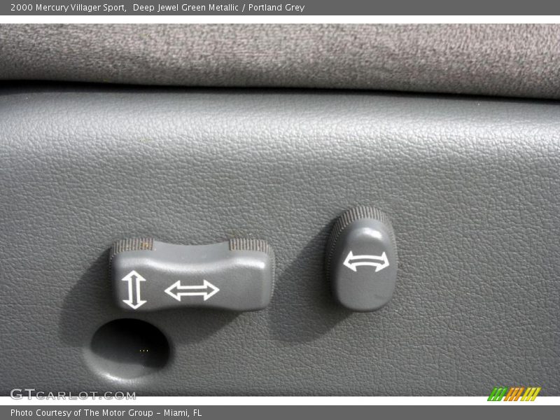 Deep Jewel Green Metallic / Portland Grey 2000 Mercury Villager Sport