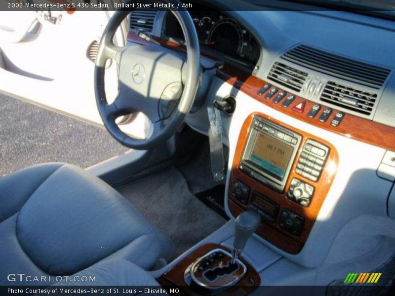 Brilliant Silver Metallic / Ash 2002 Mercedes-Benz S 430 Sedan
