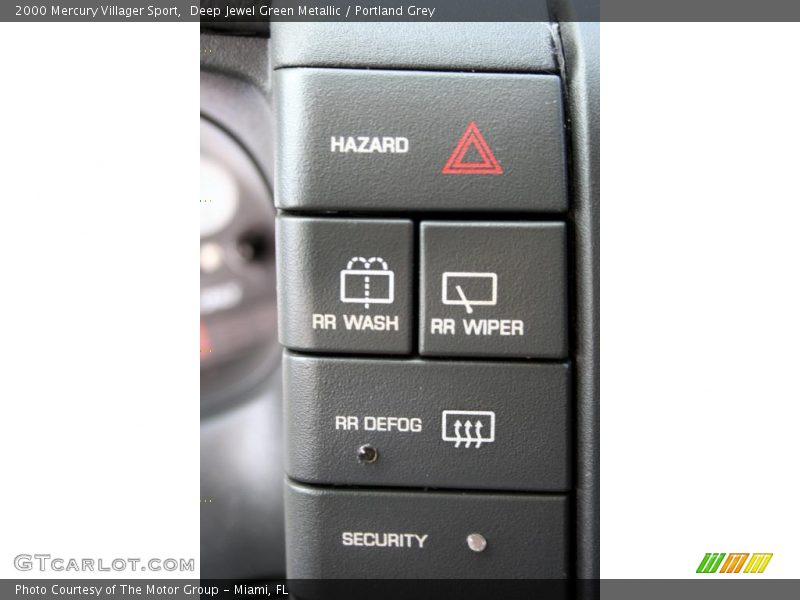 Deep Jewel Green Metallic / Portland Grey 2000 Mercury Villager Sport