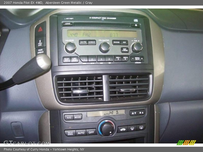 Aberdeen Green Metallic / Gray 2007 Honda Pilot EX 4WD