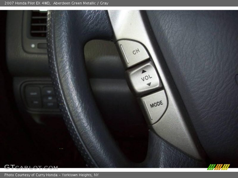 Aberdeen Green Metallic / Gray 2007 Honda Pilot EX 4WD