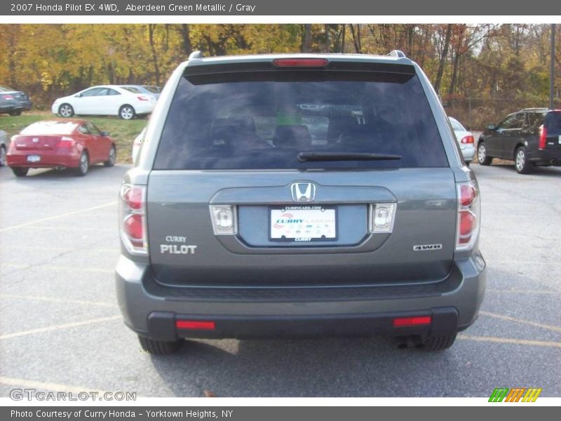 Aberdeen Green Metallic / Gray 2007 Honda Pilot EX 4WD