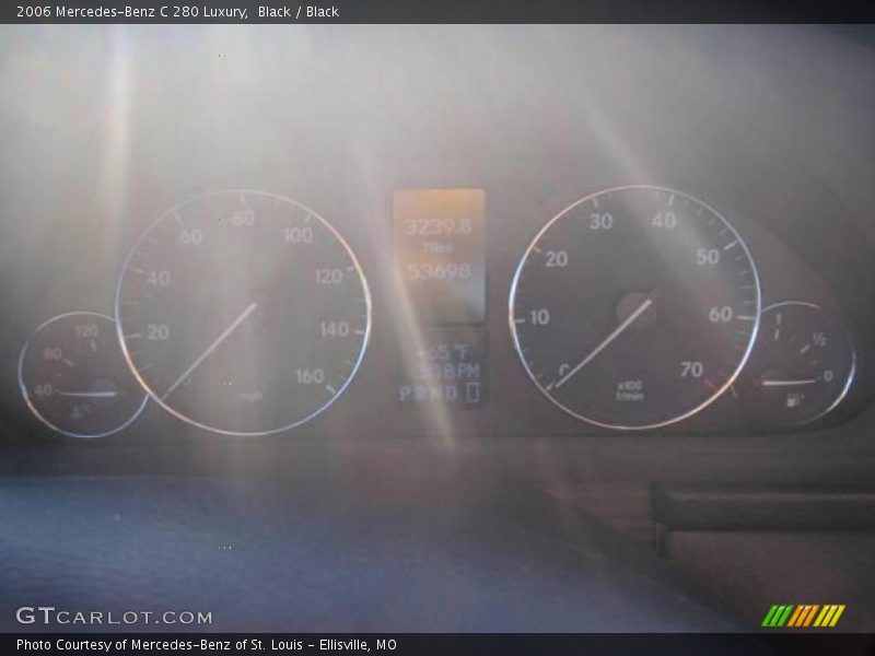 Black / Black 2006 Mercedes-Benz C 280 Luxury