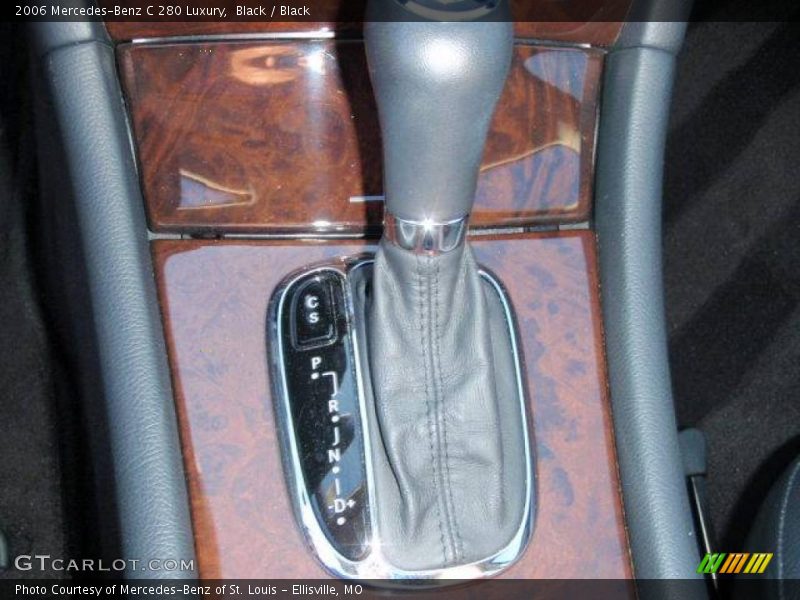 Black / Black 2006 Mercedes-Benz C 280 Luxury