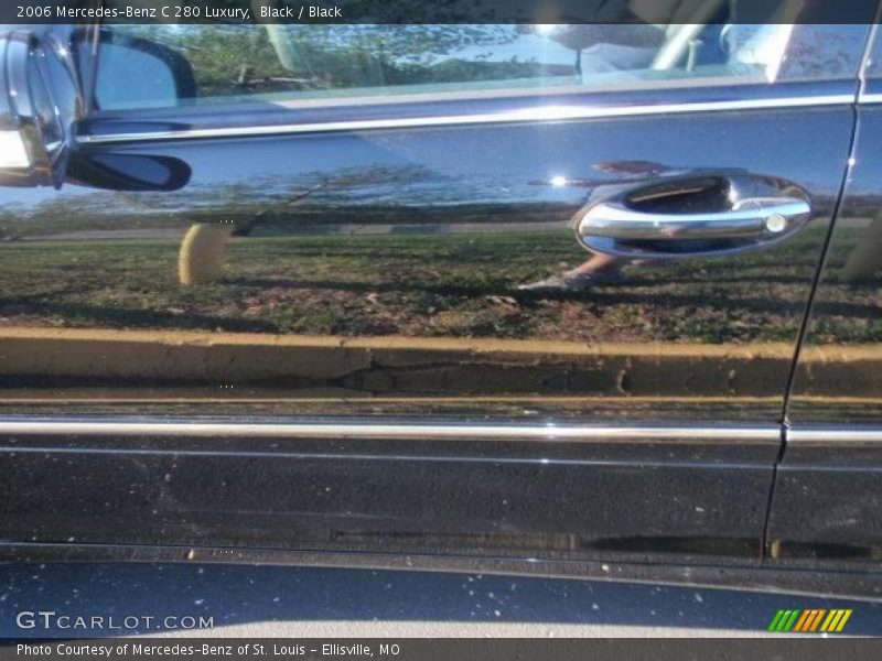 Black / Black 2006 Mercedes-Benz C 280 Luxury