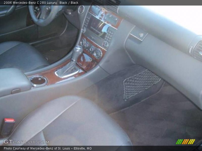 Black / Black 2006 Mercedes-Benz C 280 Luxury