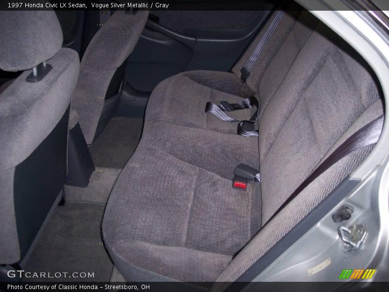 Vogue Silver Metallic / Gray 1997 Honda Civic LX Sedan