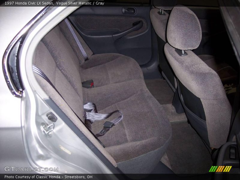 Vogue Silver Metallic / Gray 1997 Honda Civic LX Sedan