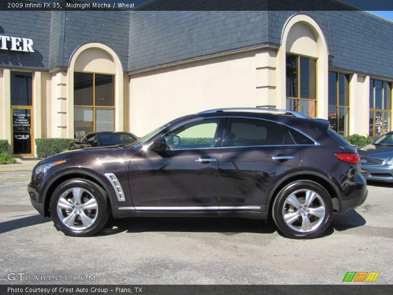Midnight Mocha / Wheat 2009 Infiniti FX 35