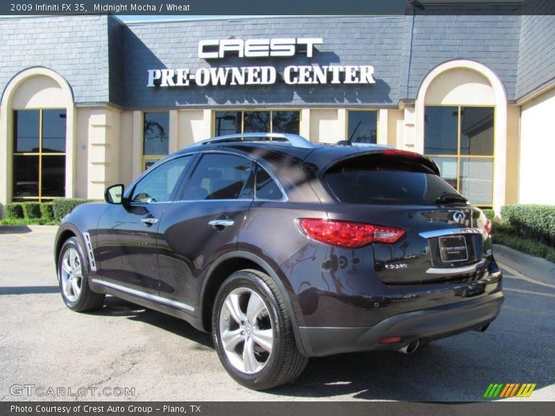 Midnight Mocha / Wheat 2009 Infiniti FX 35