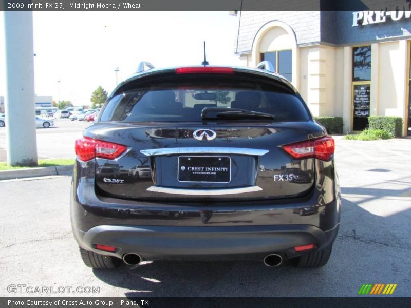 Midnight Mocha / Wheat 2009 Infiniti FX 35
