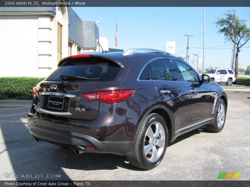 Midnight Mocha / Wheat 2009 Infiniti FX 35