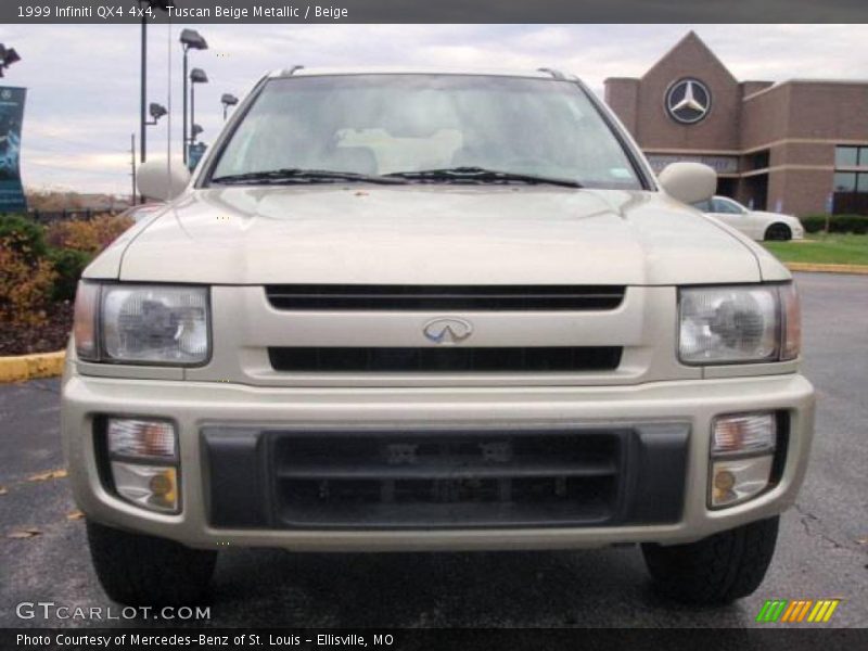 Tuscan Beige Metallic / Beige 1999 Infiniti QX4 4x4