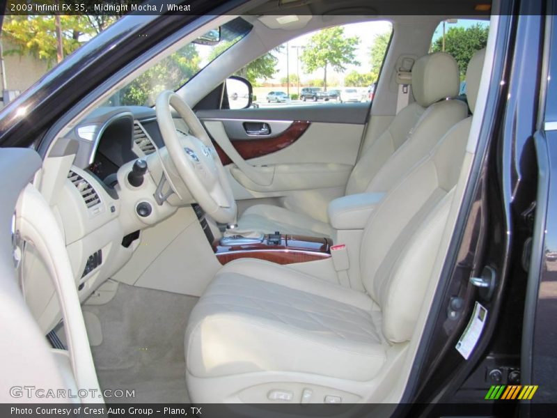 Midnight Mocha / Wheat 2009 Infiniti FX 35