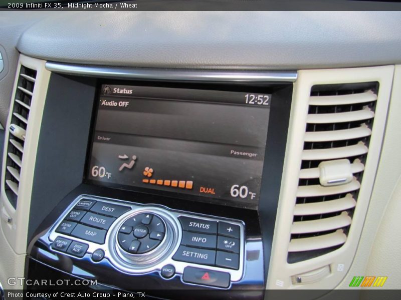 Midnight Mocha / Wheat 2009 Infiniti FX 35