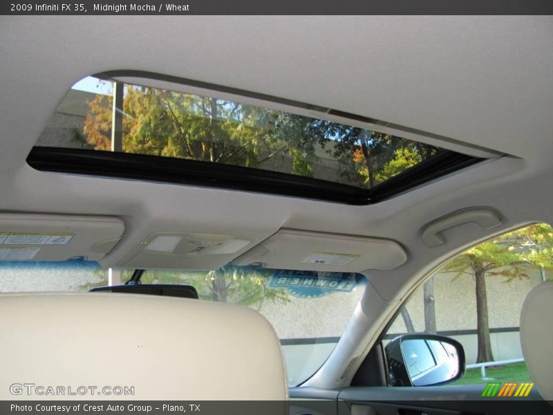 Midnight Mocha / Wheat 2009 Infiniti FX 35