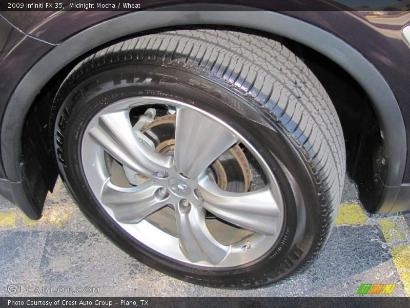 Midnight Mocha / Wheat 2009 Infiniti FX 35