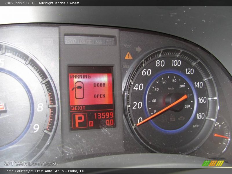 Midnight Mocha / Wheat 2009 Infiniti FX 35