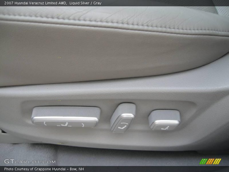 Liquid Silver / Gray 2007 Hyundai Veracruz Limited AWD